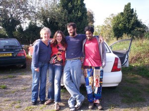 Brigitte and some Wwoofers